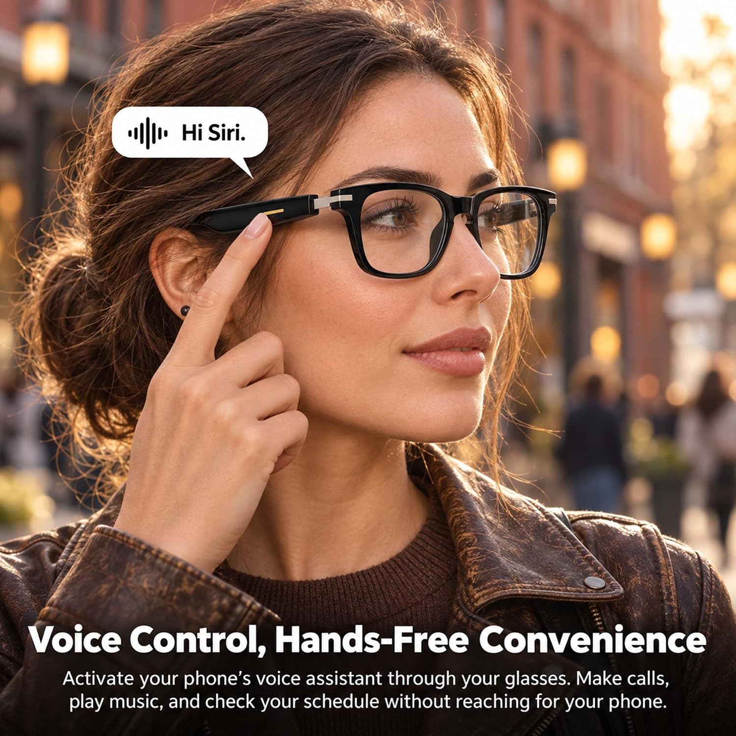 GAFAS INTELIGENTES LOANGYUNFONE AI CON TRADUCCIÓN EN TIEMPO REAL Y BLUETOOTH - 4