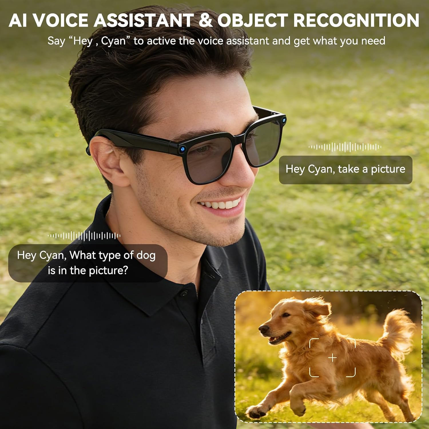 GAFAS INTELIGENTES OSAWALLA CON CÁMARA 8MP Y BLUETOOTH - 3