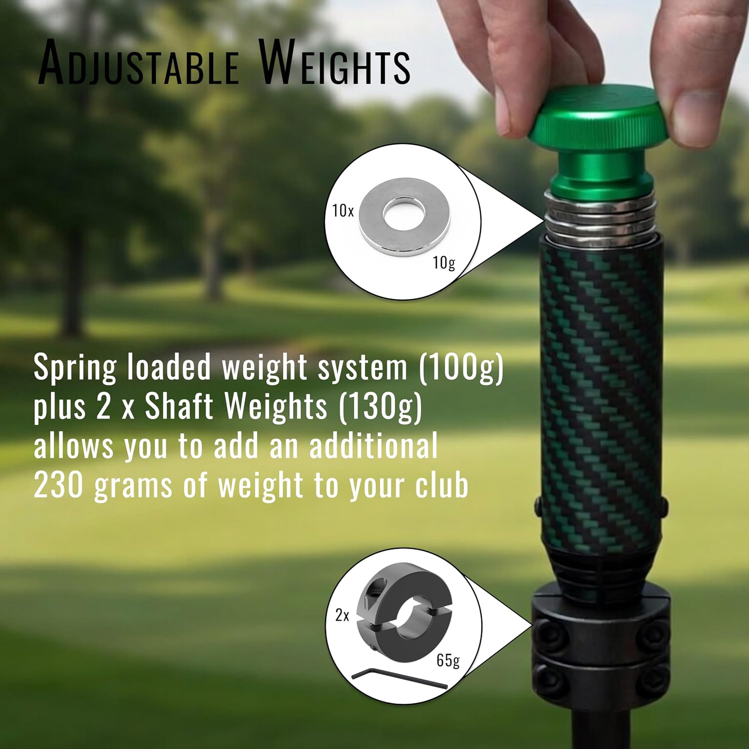 MANGO PARA PALO DE GOLF VR DEADEYEVR DRIVR APEX PARA QUEST 3 Y QUEST PRO - 4