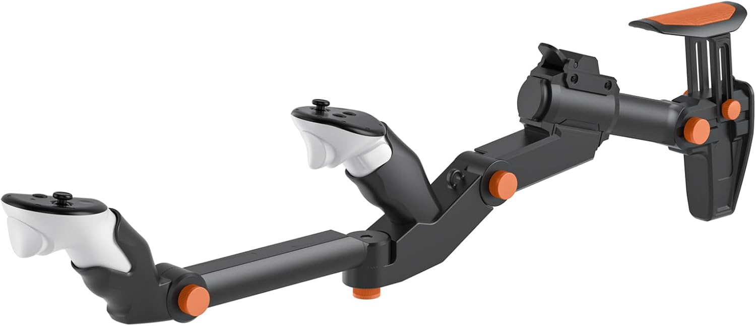 MANDO VR GUNSTOCK X-SUPER HOME PARA META QUEST 2, 3, 3S Y PRO AJUSTABLE NEGRO - 3