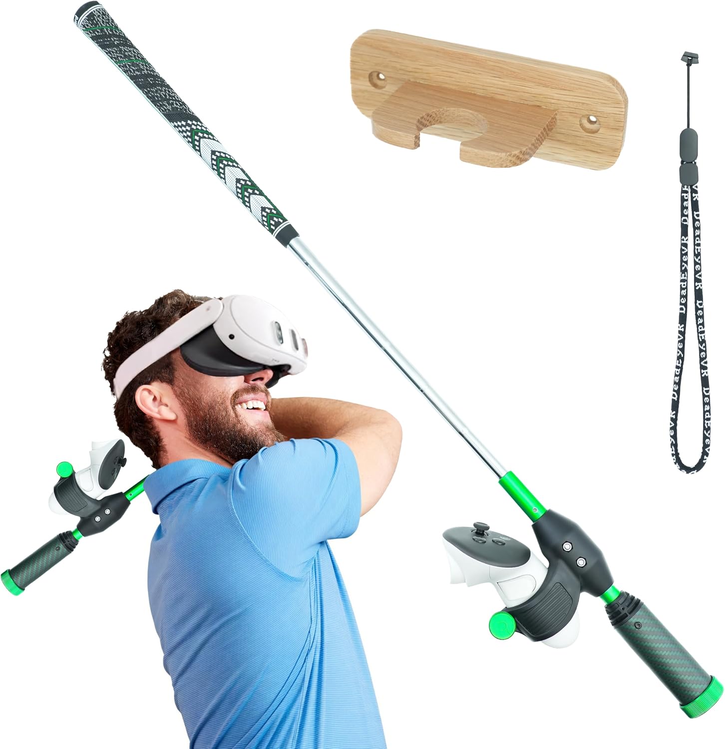MANGO PARA PALO DE GOLF DEADEYEVR DRIVR ELITE CHROME PARA QUEST - 1
