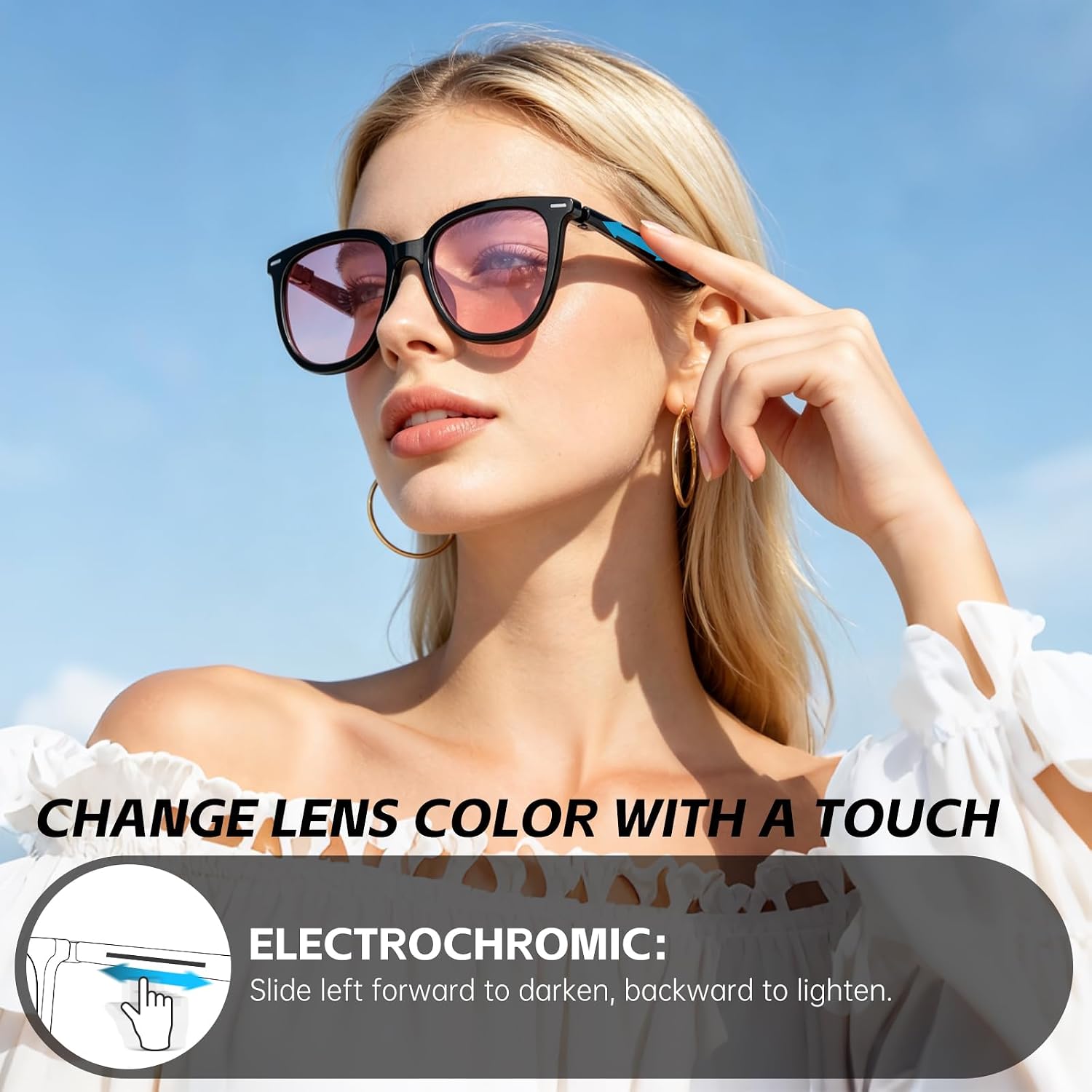GAFAS INTELIGENTES EIGIIS AG11 CON LENTES ELECTROCRÓMICOS Y TRADUCCIÓN AI - 3