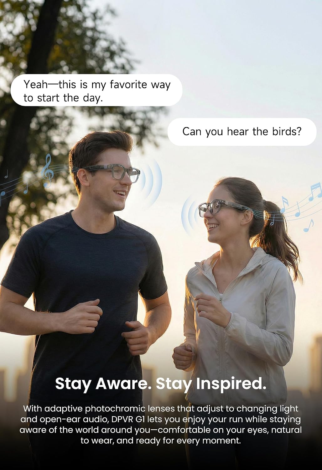 GAFAS INTELIGENTES DPVR G1 CON CÁMARA 8MP Y BLUETOOTH - 3