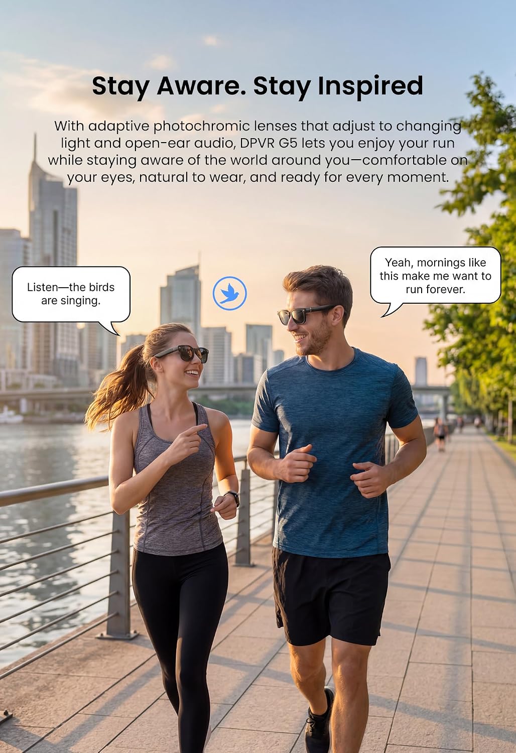 GAFAS INTELIGENTES DPVR G5 CON CÁMARA 13MP Y BLUETOOTH - 4