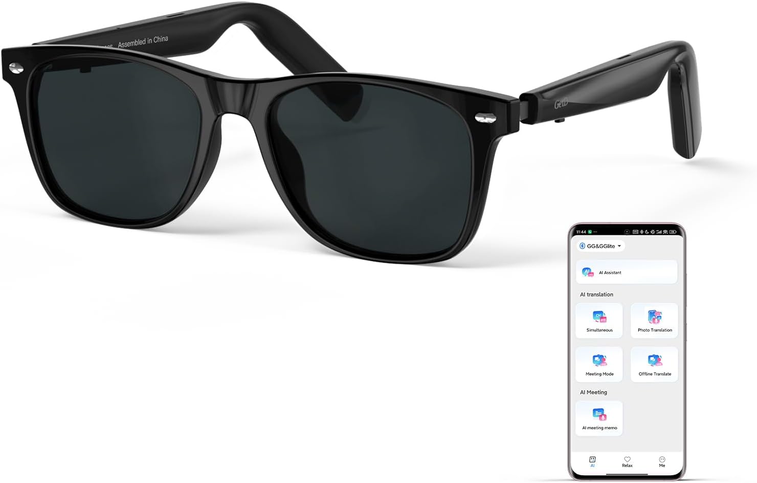 GAFAS INTELIGENTES GETD AI CON ASISTENTE CHATGPT Y TRADUCCIÓN EN TIEMPO REAL - 1