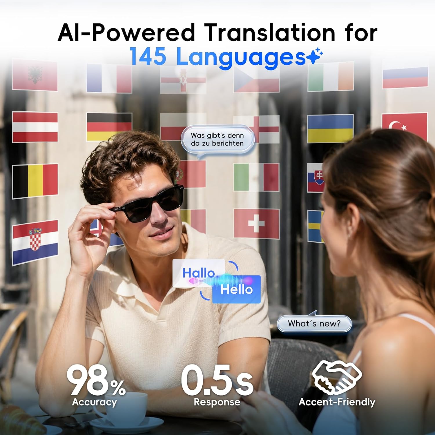 GAFAS INTELIGENTES GETD AI CON ASISTENTE CHATGPT Y TRADUCCIÓN EN TIEMPO REAL - 3