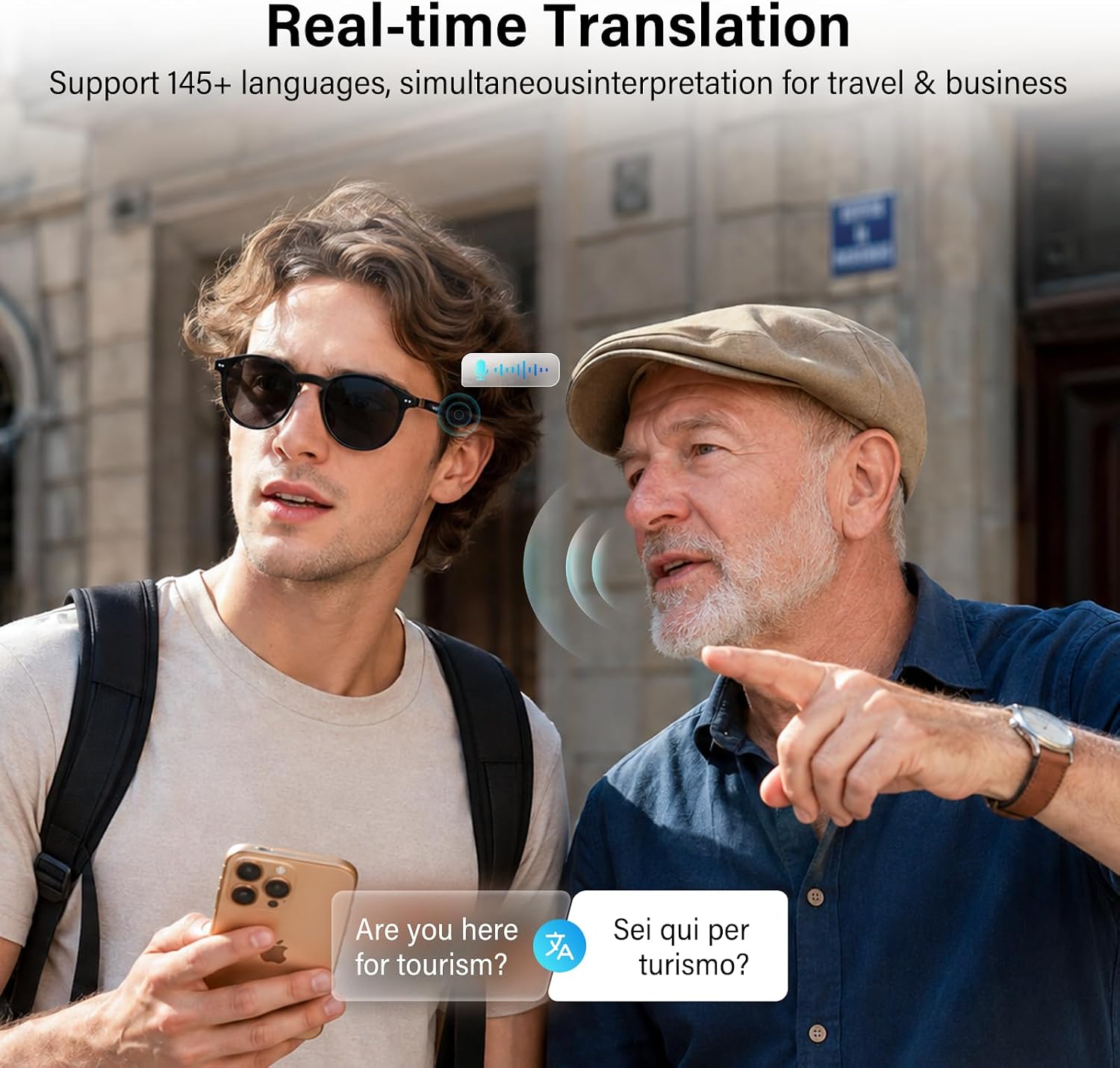 LENTES DE SOL GETD 2026 AI SMART ACETATO CON BLUETOOTH Y TRADUCTOR EN TIEMPO REAL - 2