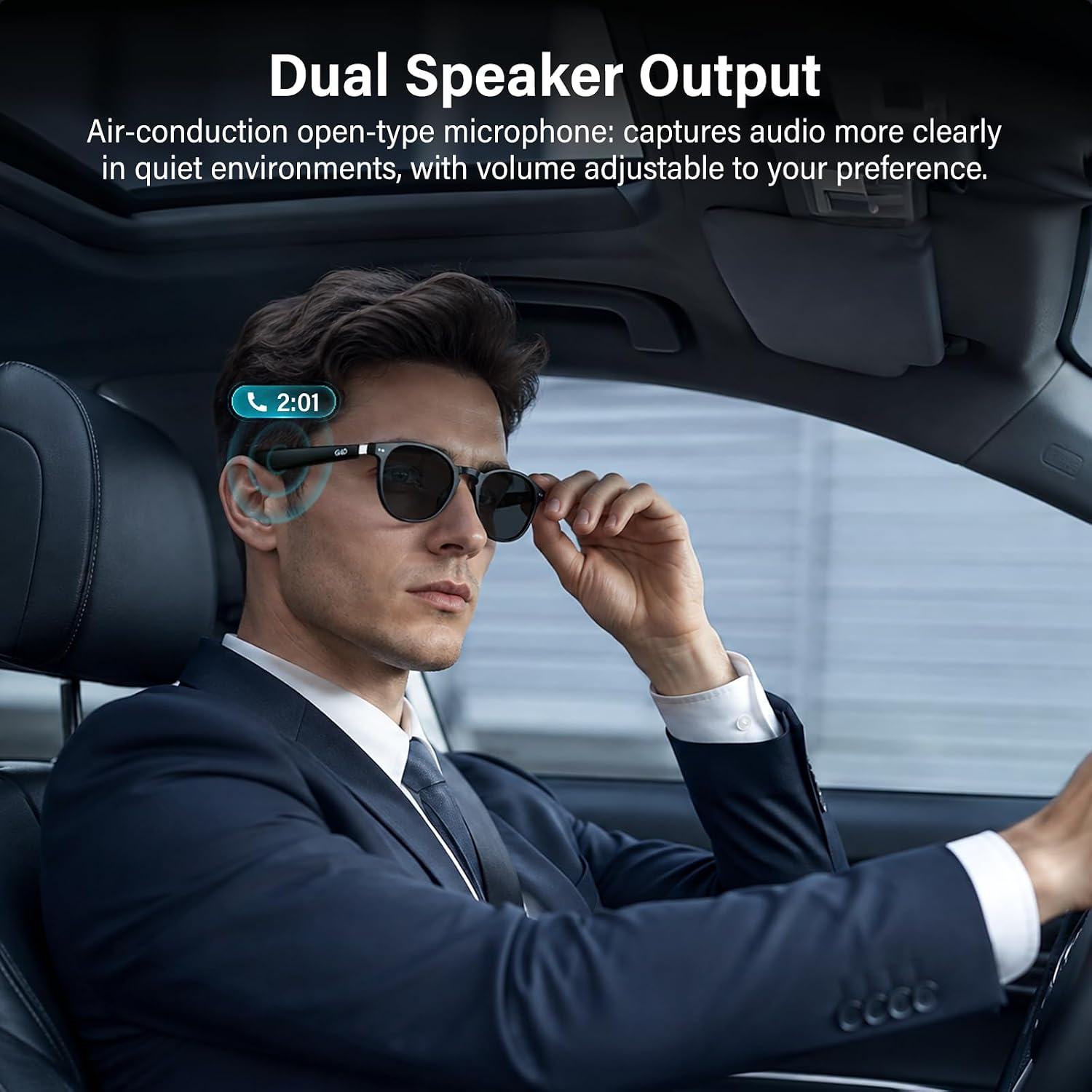 LENTES DE SOL GETD 2026 AI SMART ACETATO CON BLUETOOTH Y TRADUCTOR EN TIEMPO REAL - 5
