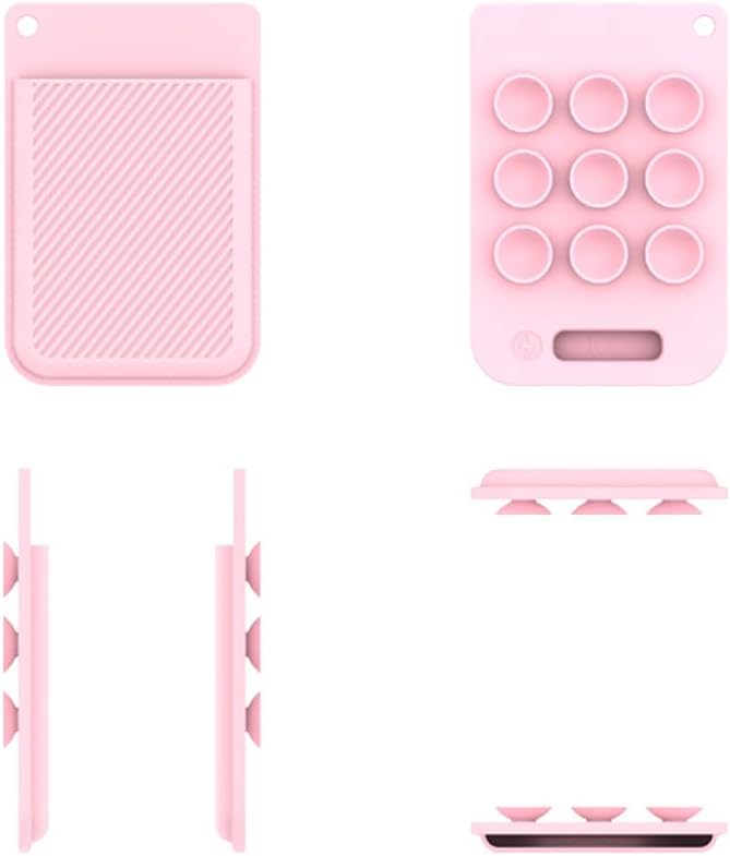 FUNDA PROTECTORA DE SILICONA PARA GRABADORA DE VOZ PLAUD NOTE AI COLOR ROSA - 2