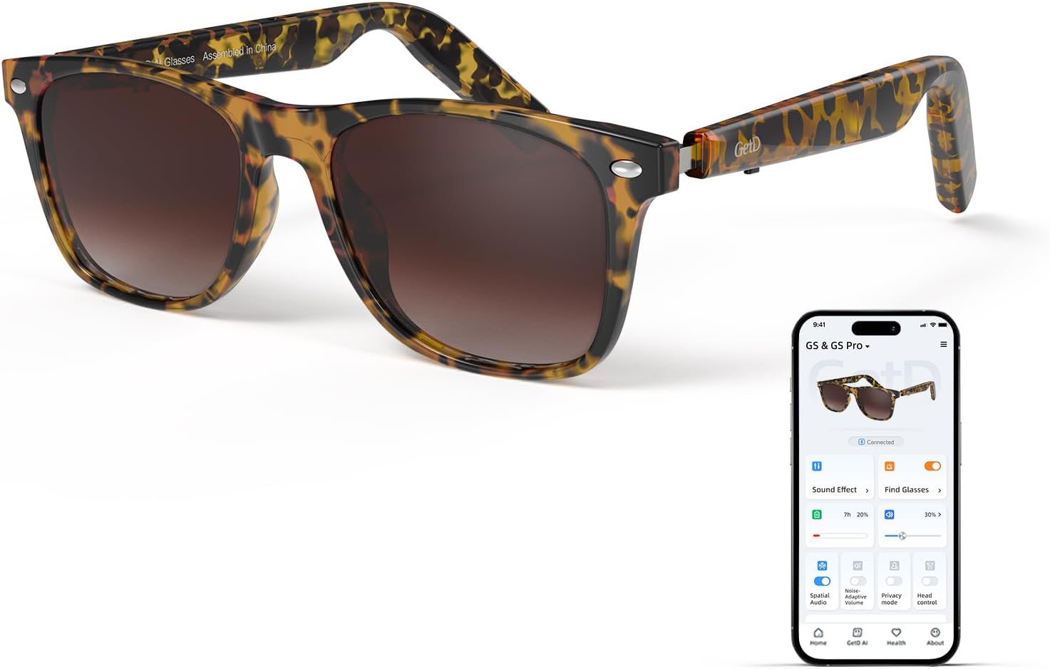 GAFAS INTELIGENTES GETD AI CON ASISTENTE CHATGPT Y TRADUCCIÓN EN TIEMPO REAL - 1