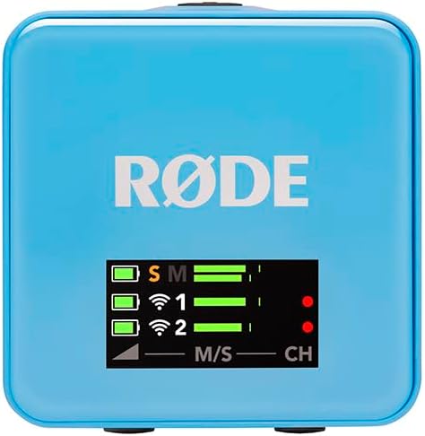 MICRÓFONO INALÁMBRICO RODE WIRELESS GO GEN 3 AZUL - 4