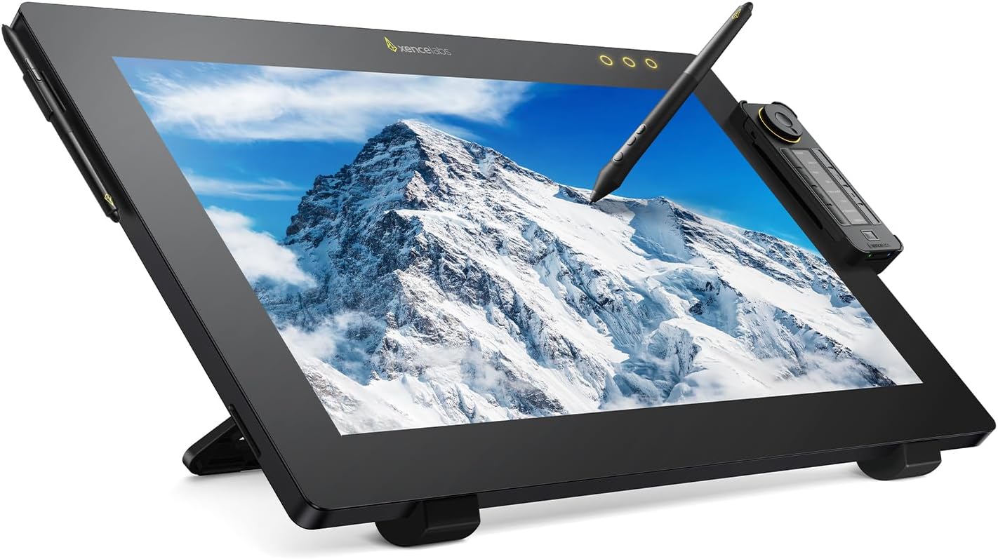 TABLET GRÁFICA XENCELABS PEN DISPLAY 24+ CON PANTALLA 4K Y 44 TECLAS PERSONALIZABLES - 1