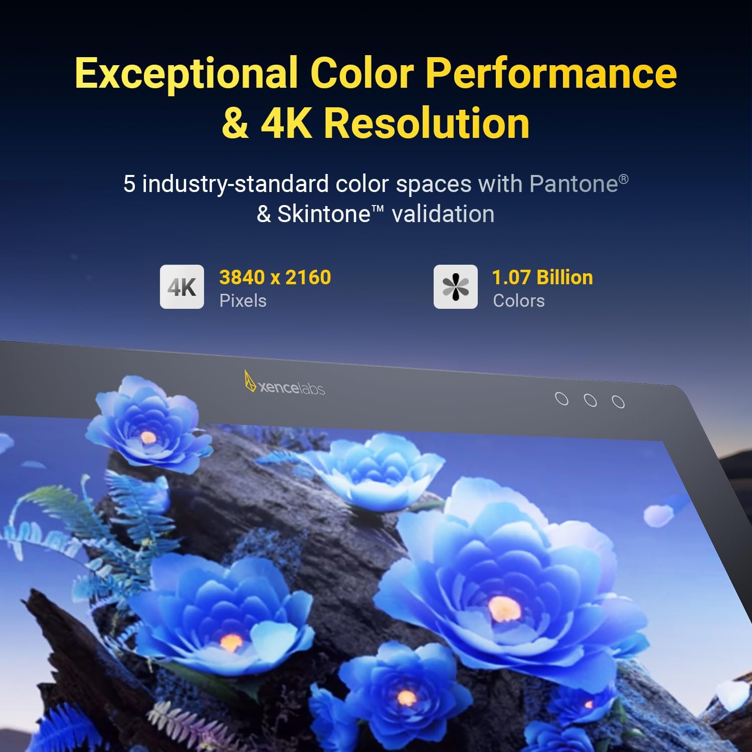 TABLET GRÁFICA XENCELABS PEN DISPLAY 24+ CON PANTALLA 4K Y 44 TECLAS PERSONALIZABLES - 3