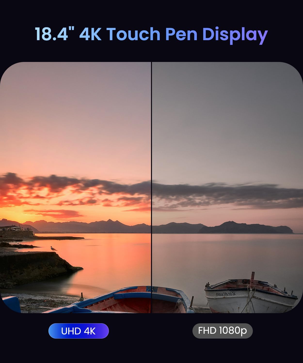 TABLETA GRÁFICA DIGIDRAW TURING PRO 19 18.4' 4K UHD PEN DISPLAY - 3