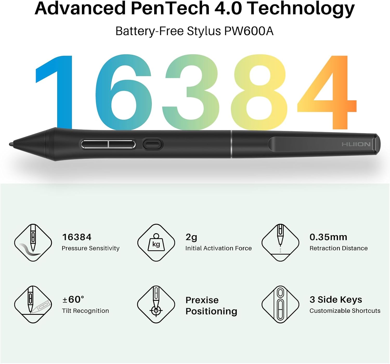 TABLET GRÁFICA HUION KAMVAS 13 GEN 3 SE 13.3 PULGADAS - 2
