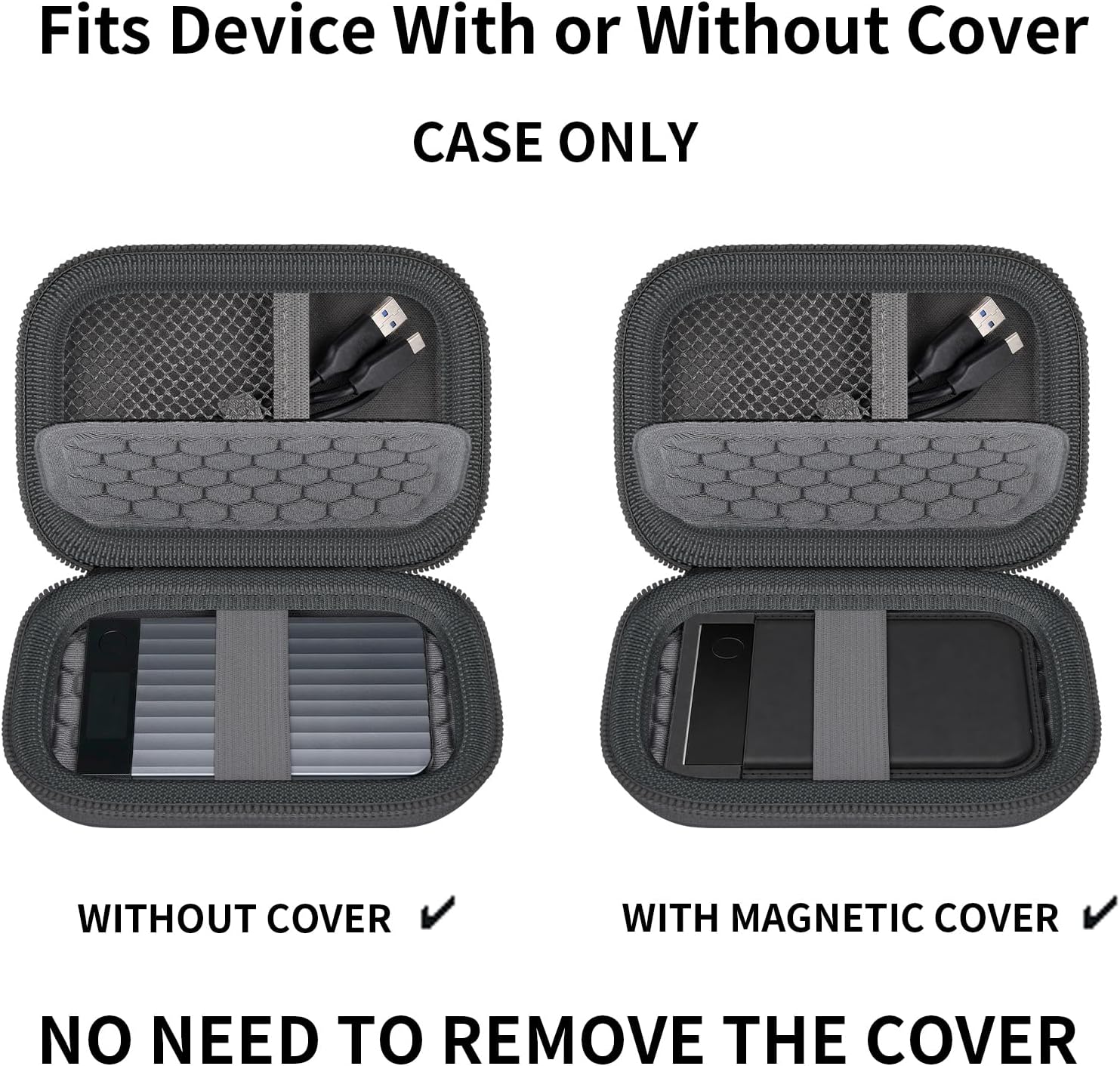 ESTUCHE DE VIAJE AGAINMORE PARA GRABADORA DE VOZ PLAUD NOTE PRO/NOTE AI - 4