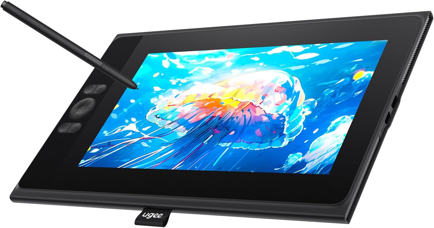 TABLETA GRÁFICA UGEE UE12 11.6 PULGADAS CON PANTALLA FULL-LAMINADA Y LÁPIZ SIN BATERÍA - 1