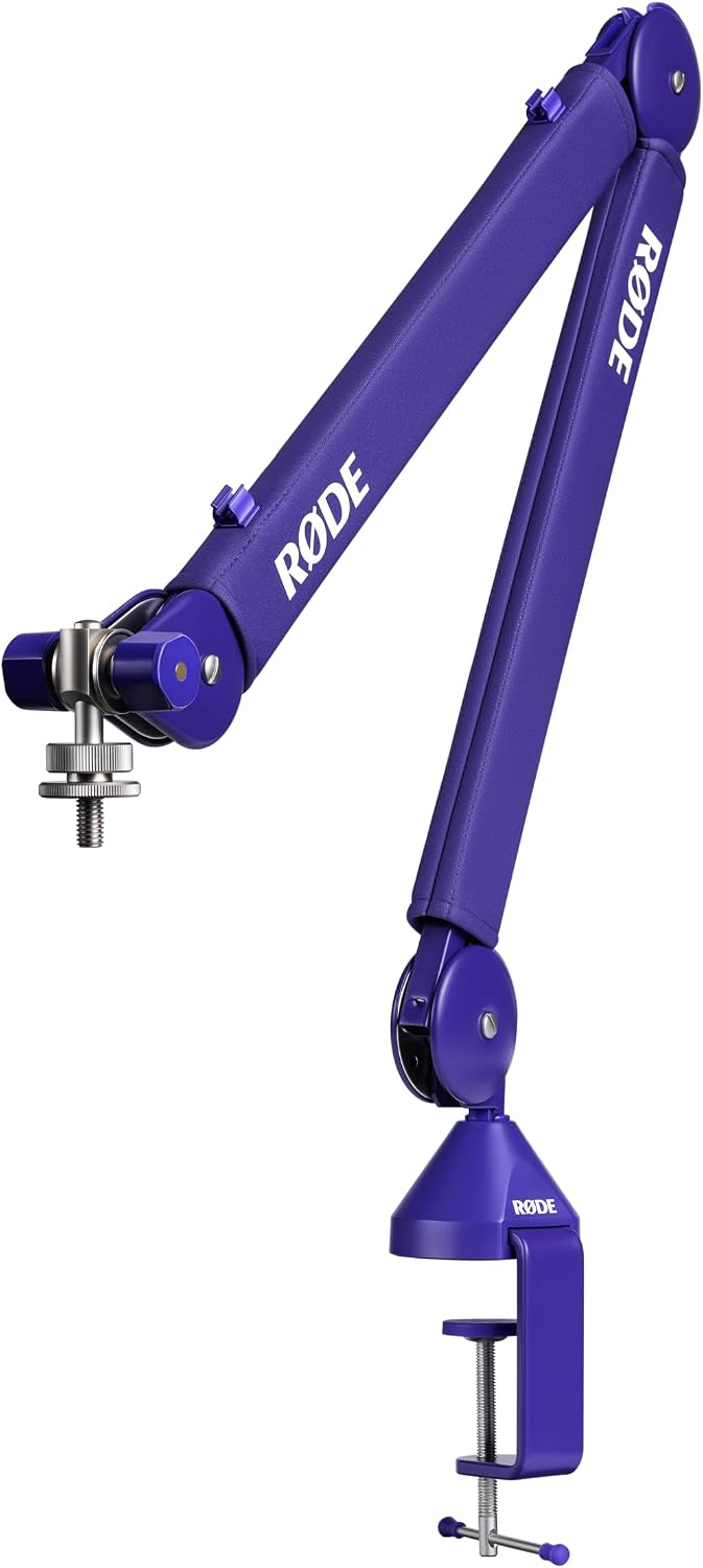 BRAZO ARTICULADO PROFESIONAL PARA ESTUDIO RODE PSA1+ MORADO - 1
