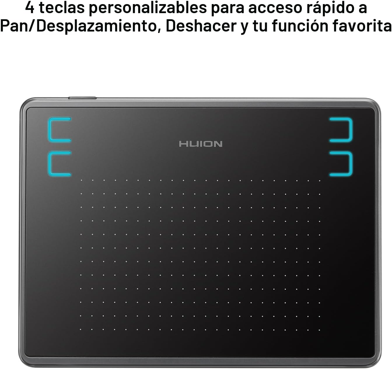 TABLETA GRÁFICA HUION INSPIROY H430P CON 4 TECLAS RÁPIDAS PARA OSU - 4