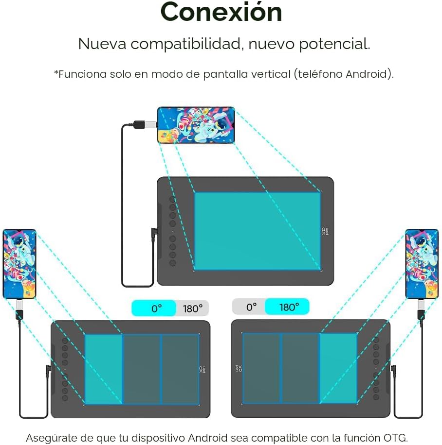 TABLETA GRÁFICA XPPEN DECO 01 V3 10 PULGADAS 16384 NIVELES DE PRESIÓN - 5