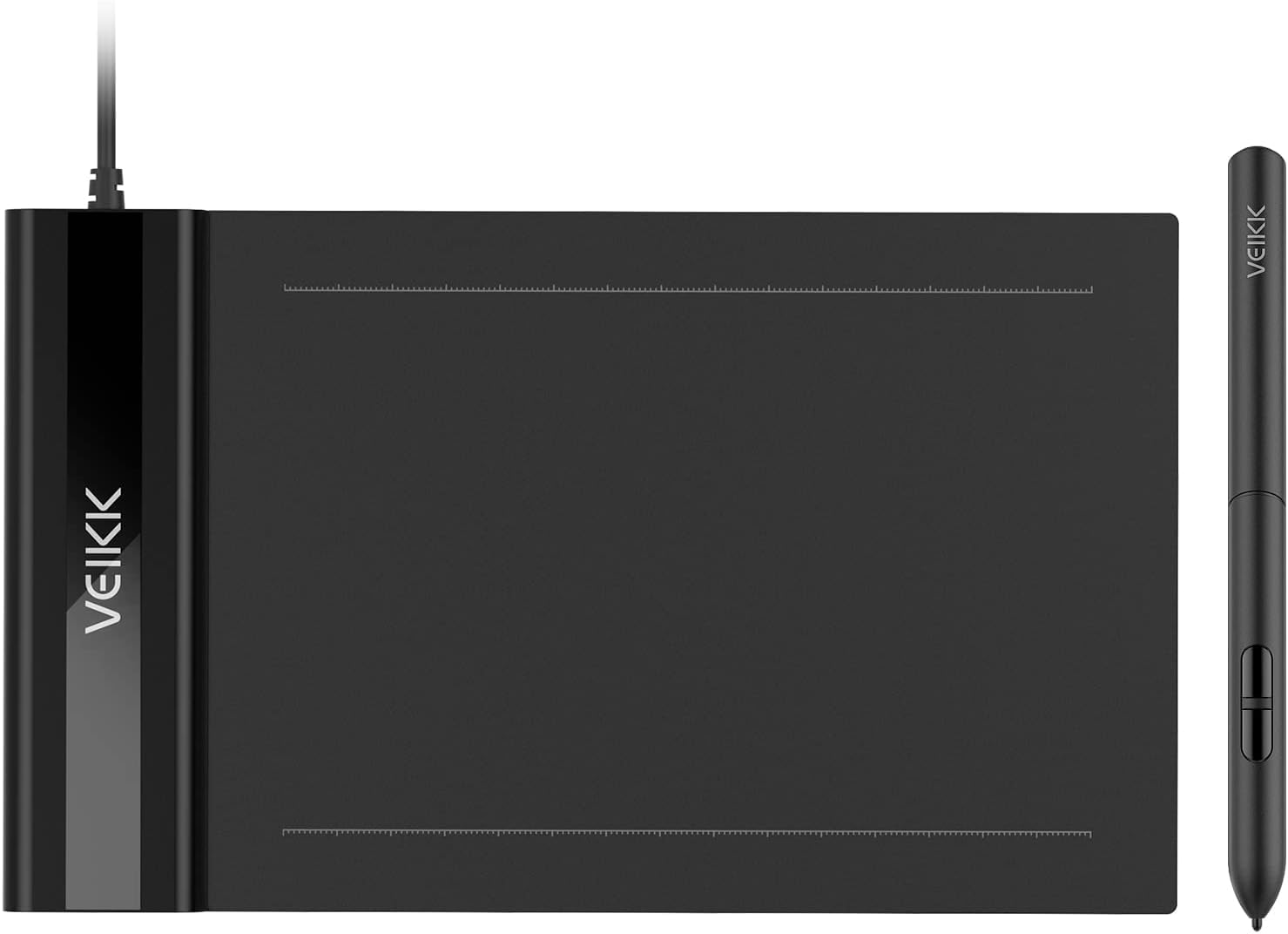 TABLETA GRÁFICA VEIKK S640 6X4 PULGADAS SENSIBILIDAD 16384 NIVELES - 1