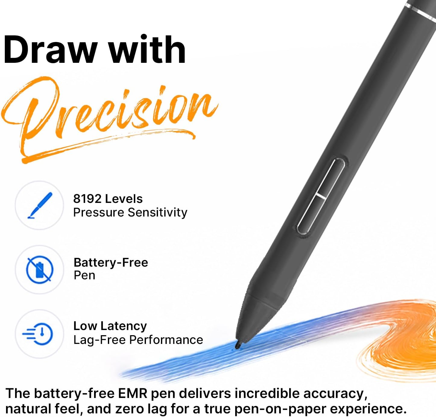 TABLETA GRÁFICA PICASSOTAB Z13 13.3' ANDROID 15 EMR SIN BATERÍA - 3