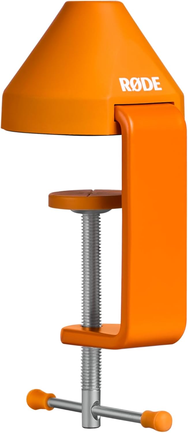 BRAZO ARTICULADO PROFESIONAL PARA ESTUDIO RODE PSA1+ CON AMORTIGUACIÓN DE RESORTE COLOR NARANJA - 3