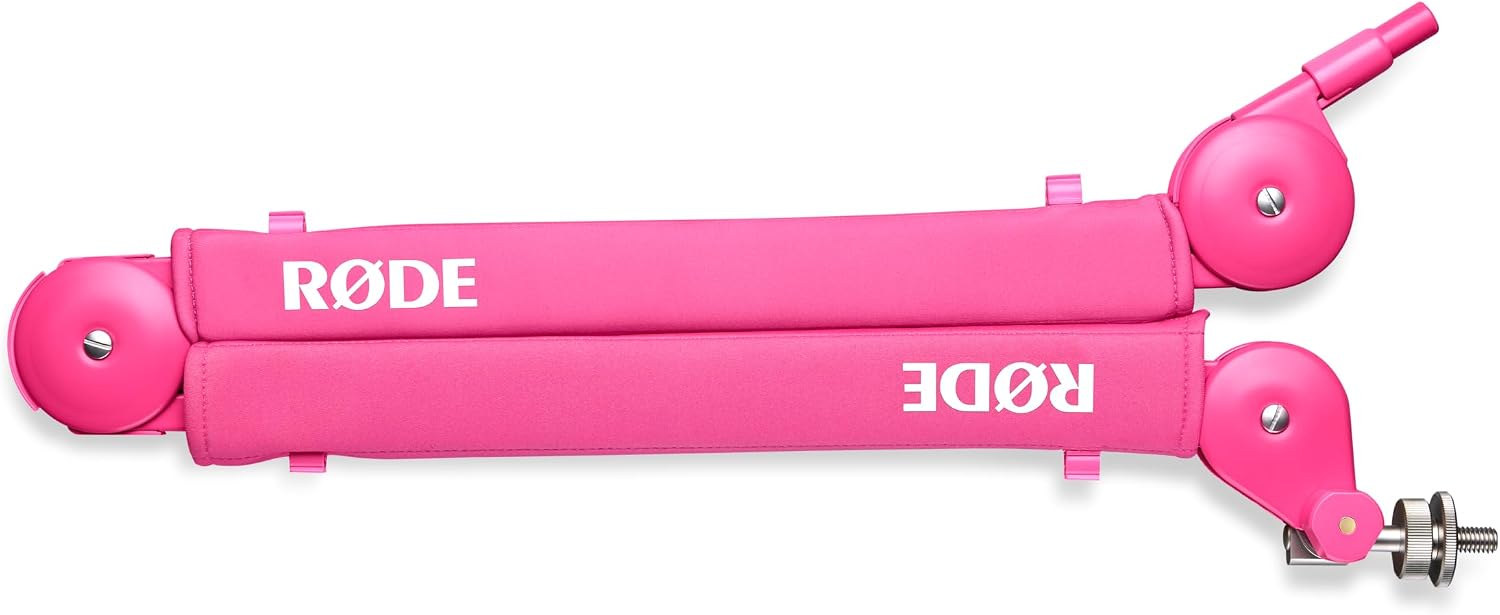 BRAZO ARTICULADO PROFESIONAL PARA ESTUDIO RODE PSA1+ COLOR ROSA - 2