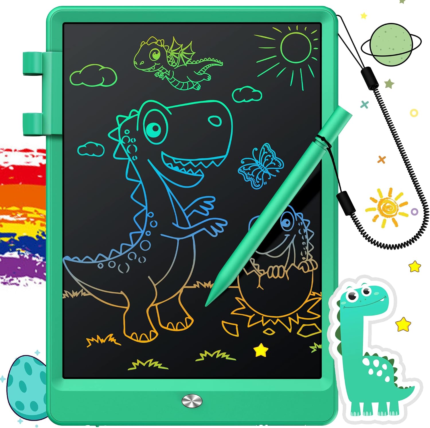 TABLETA GRÁFICA FLUESTON LCD WRITING TABLET 10 PULGADAS AZUL - 1