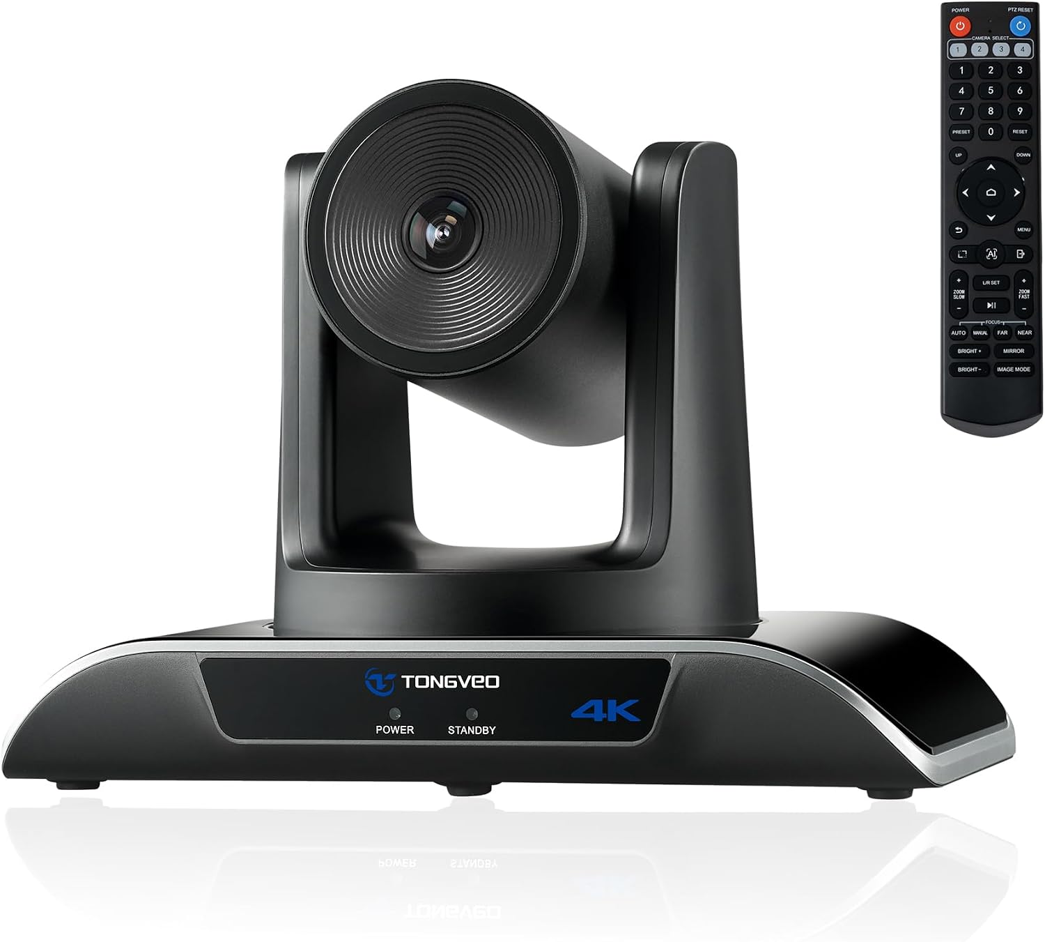 CÁMARA PTZ PARA CONFERENCIAS TONGVEO 4K AI-TRACKING USB 3.0 - 1