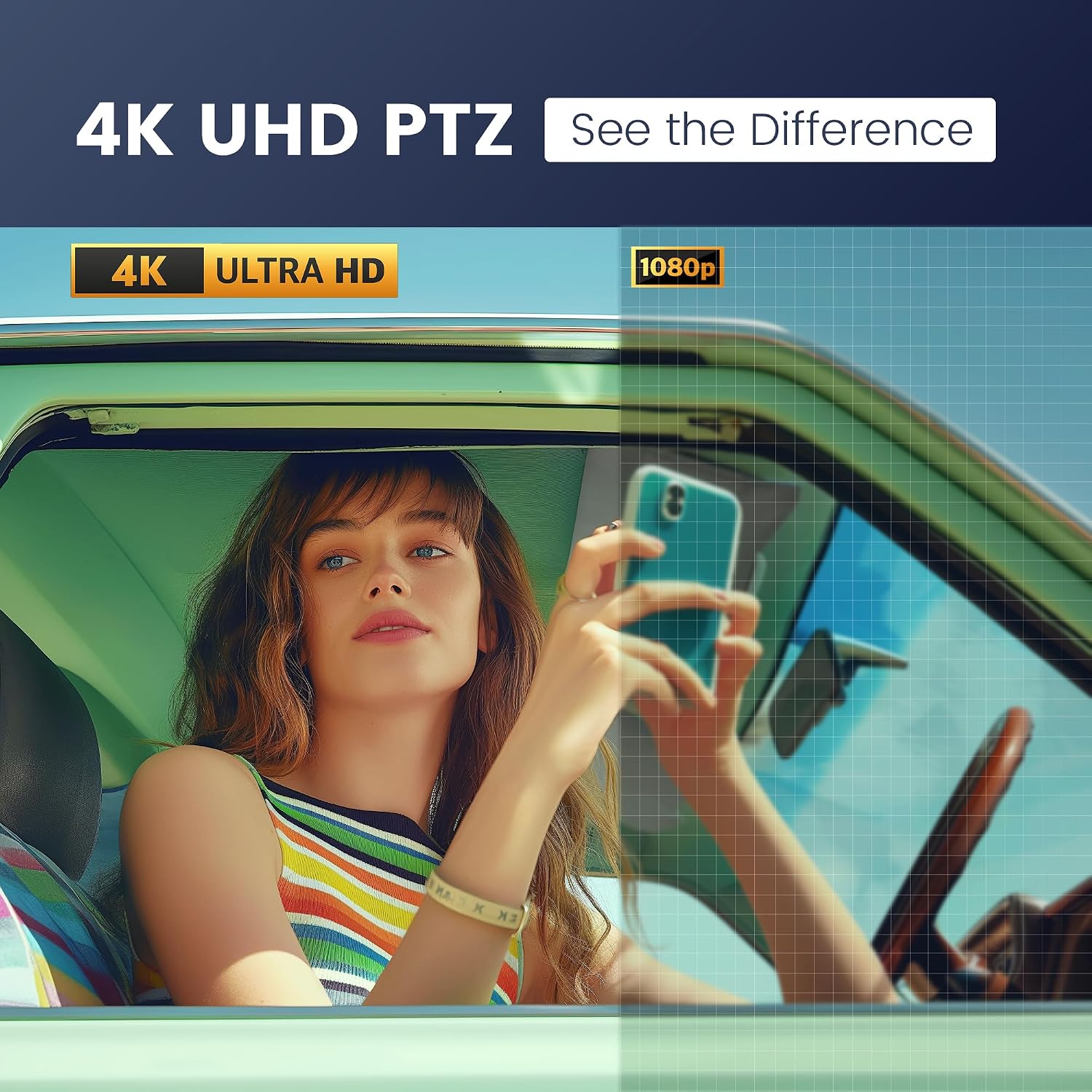 CÁMARA PTZ PARA CONFERENCIAS TONGVEO 4K AI-TRACKING USB 3.0 - 3