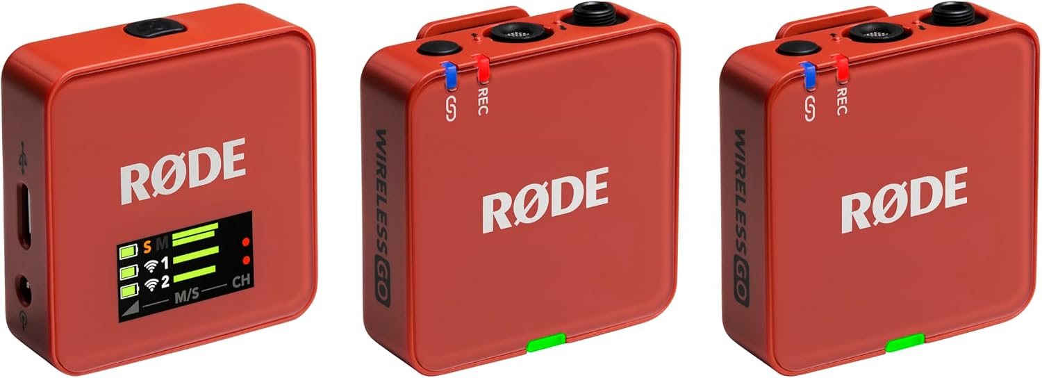 MICRÓFONO INALÁMBRICO RODE WIRELESS GO GEN 3 32-BIT FLOAT STONE - 3