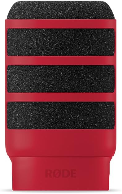 FILTRO ANTIPOP RØDE WS14 PARA PODMIC Y PODMIC USB ROJO - 4