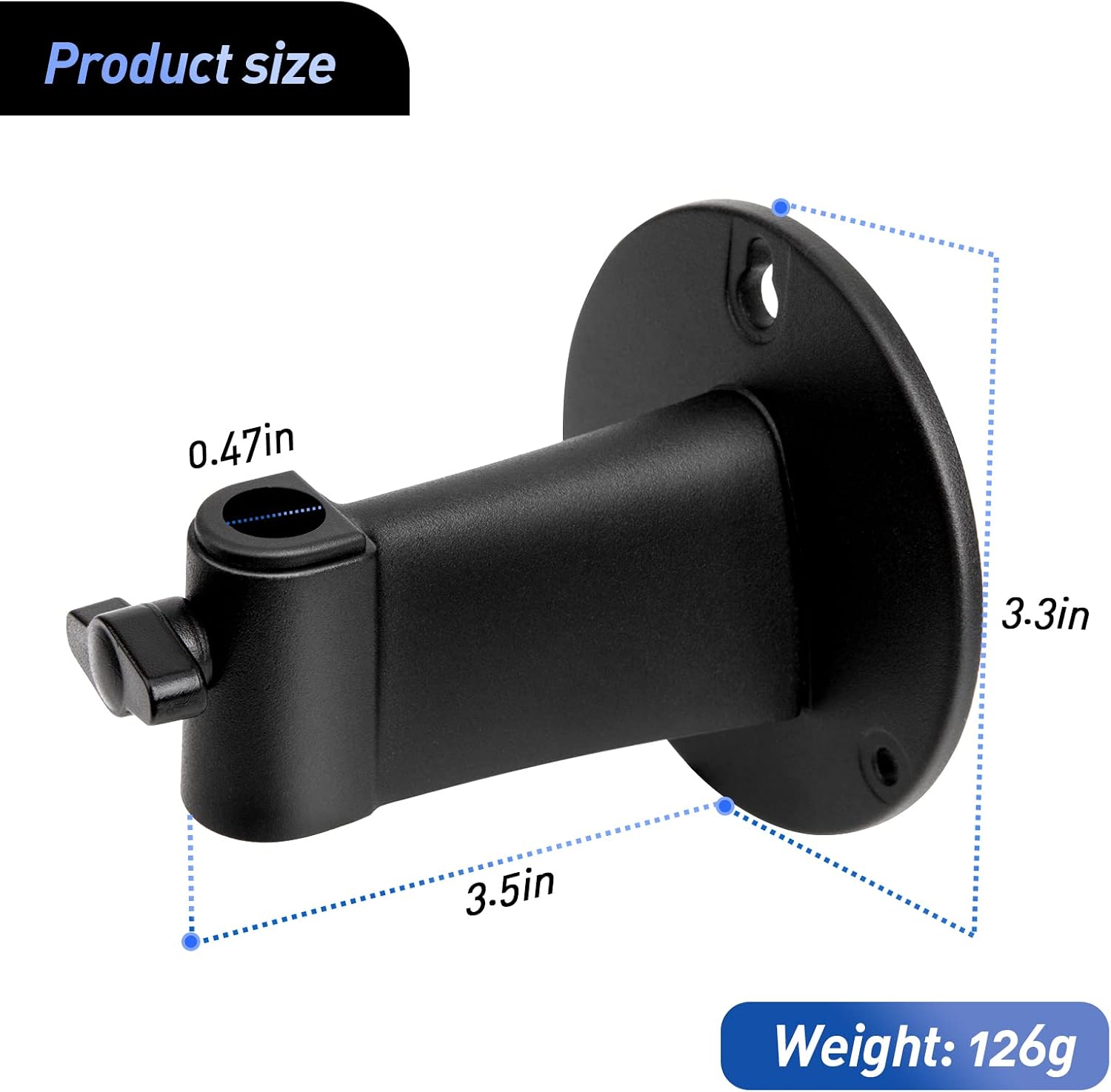 SOPORTE DE PARED PARA MICRÓFONO SUNMON BRAZO ARTICULADO METAL - 3