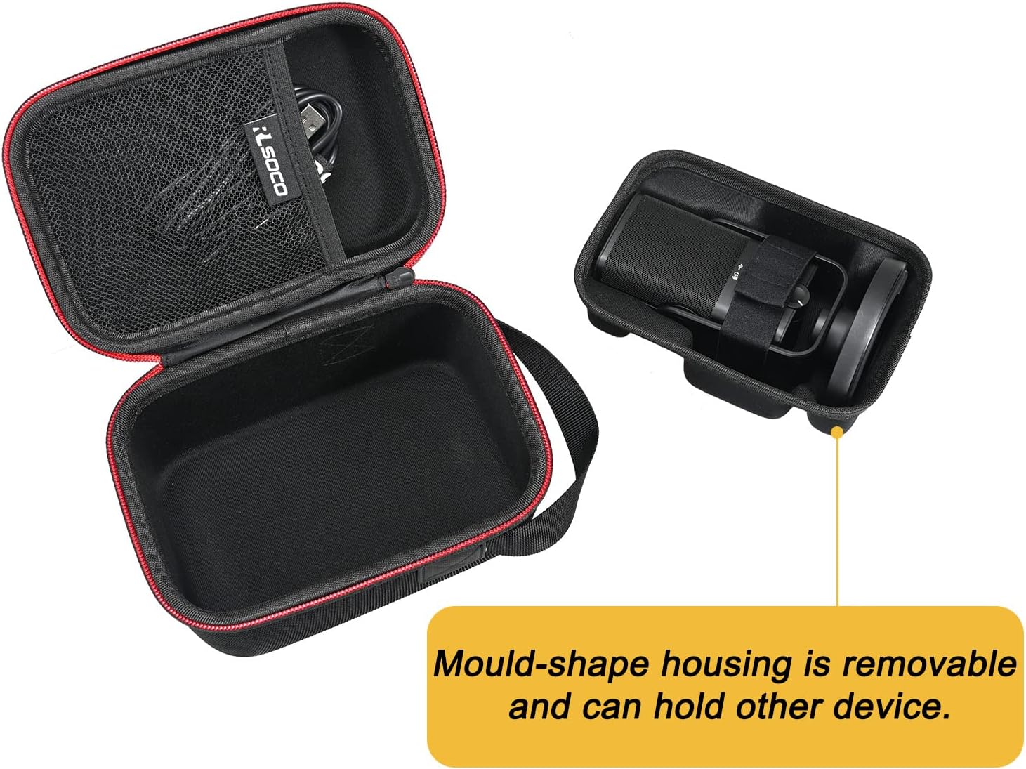 ESTUCHE RÍGIDO RLSOCO PARA MICRÓFONO RØDE NT-USB MINI - 5