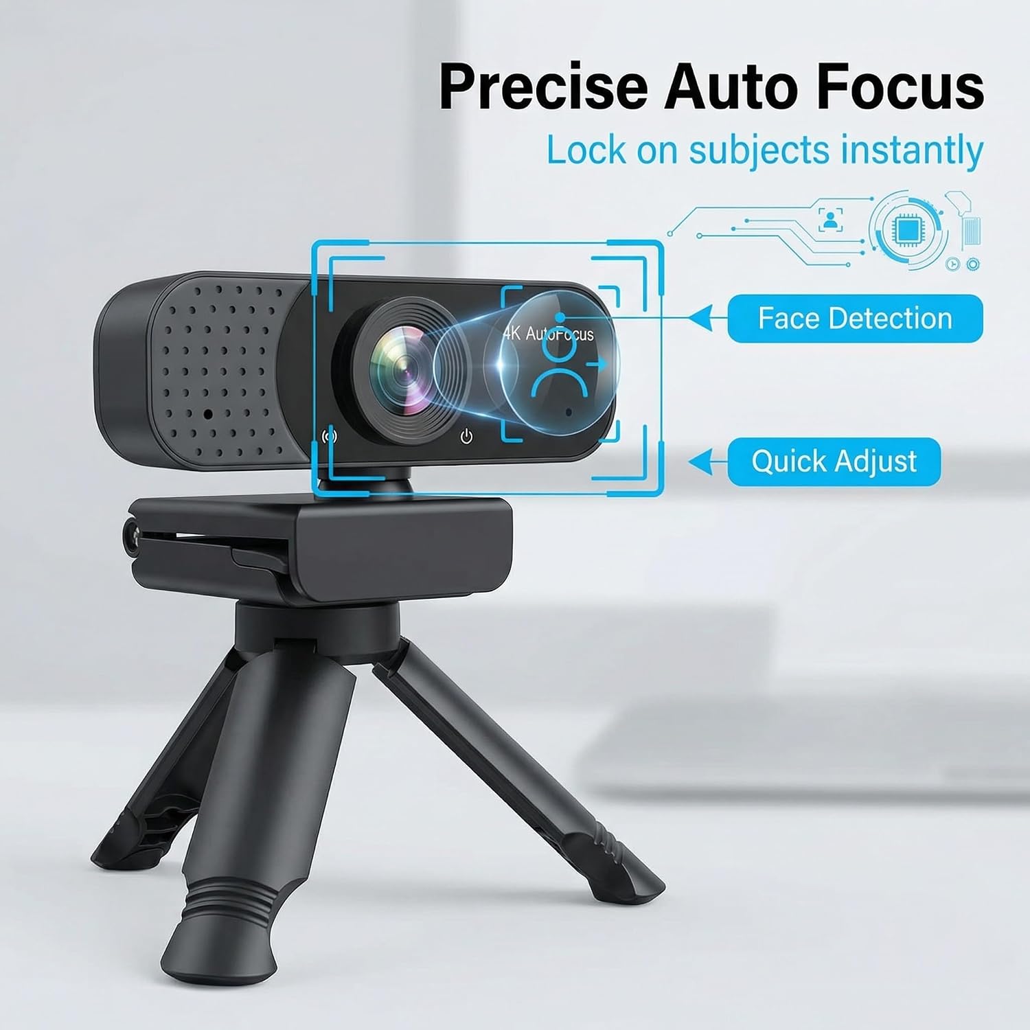 WEBCAM GOHERO 4K CON DUAL PDAF AUTOFOCUS Y CORRECCIÓN AUTOMÁTICA DE LUZ - 3