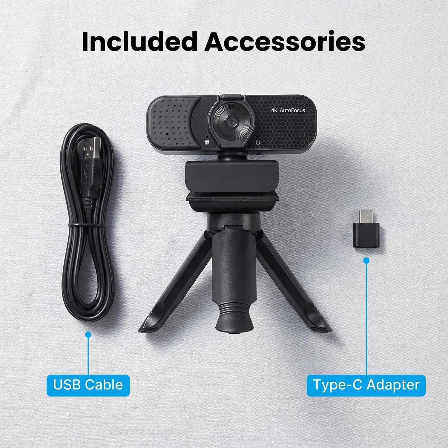 WEBCAM GOHERO 4K CON DUAL PDAF AUTOFOCUS Y CORRECCIÓN AUTOMÁTICA DE LUZ - 5
