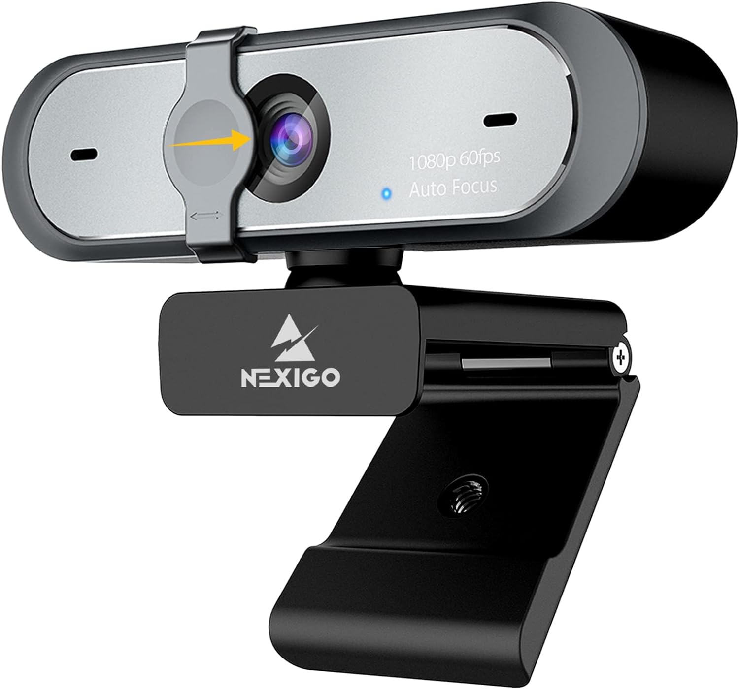 WEBCAM NEXIGO N660P 1080P 60FPS CON MICRÓFONOS DUALES Y CUBIERTA DE PRIVACIDAD - 1