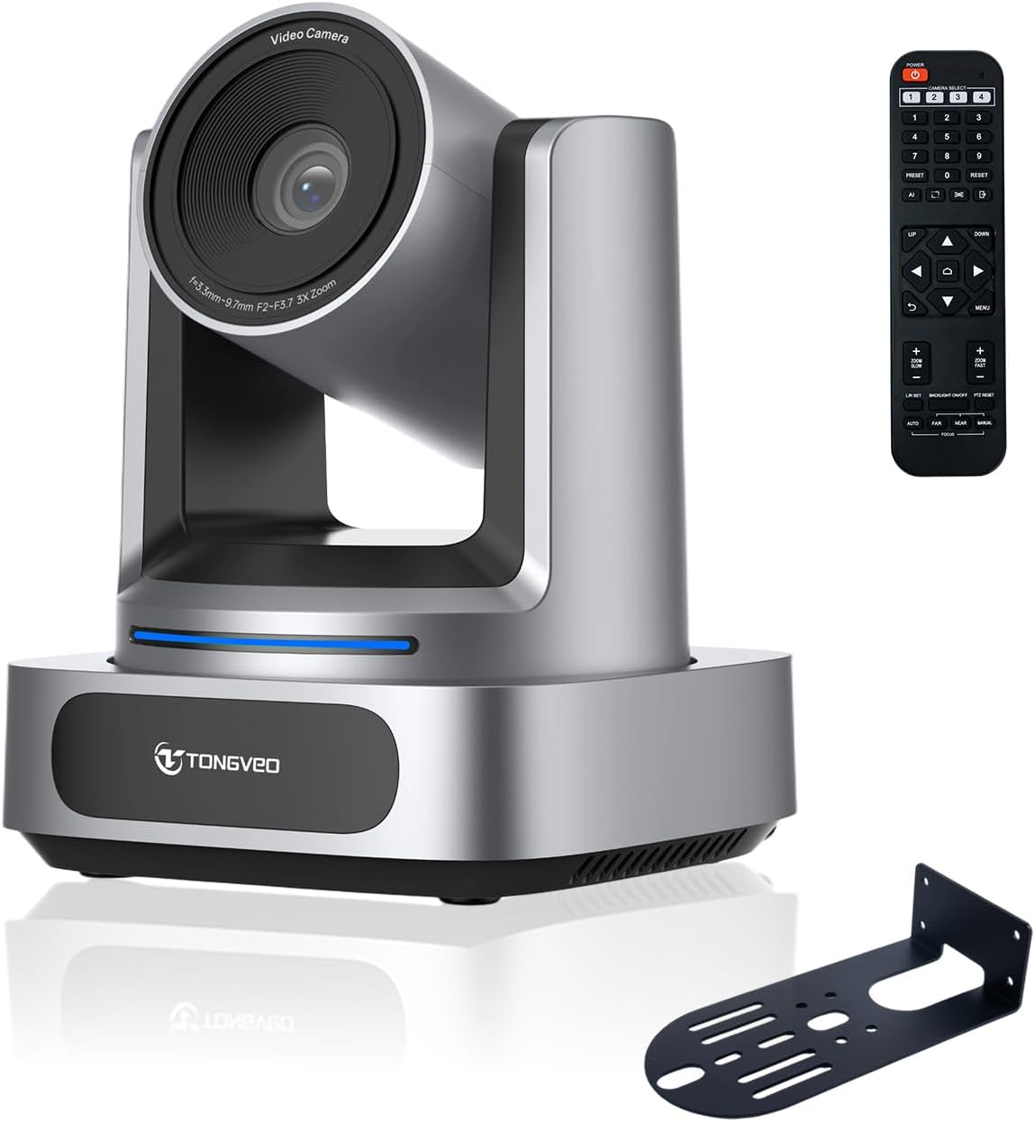 CÁMARA PTZ 4K TONGVEO CON AUTO TRACKING AI Y ZOOM ÓPTICO 3X - 1