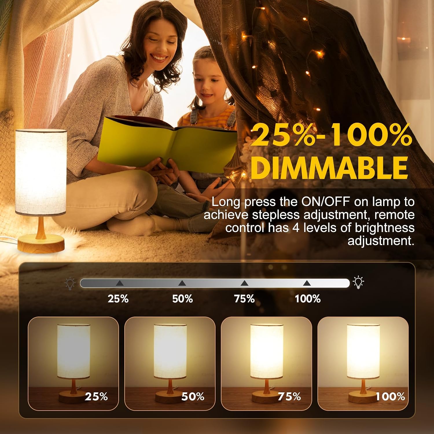 LÁMPARA DE TERAPIA DE LUZ CAROMOLLY 10000 LUX CON CONTROL REMOTO Y 3 TEMPERATURAS DE COLOR - 4