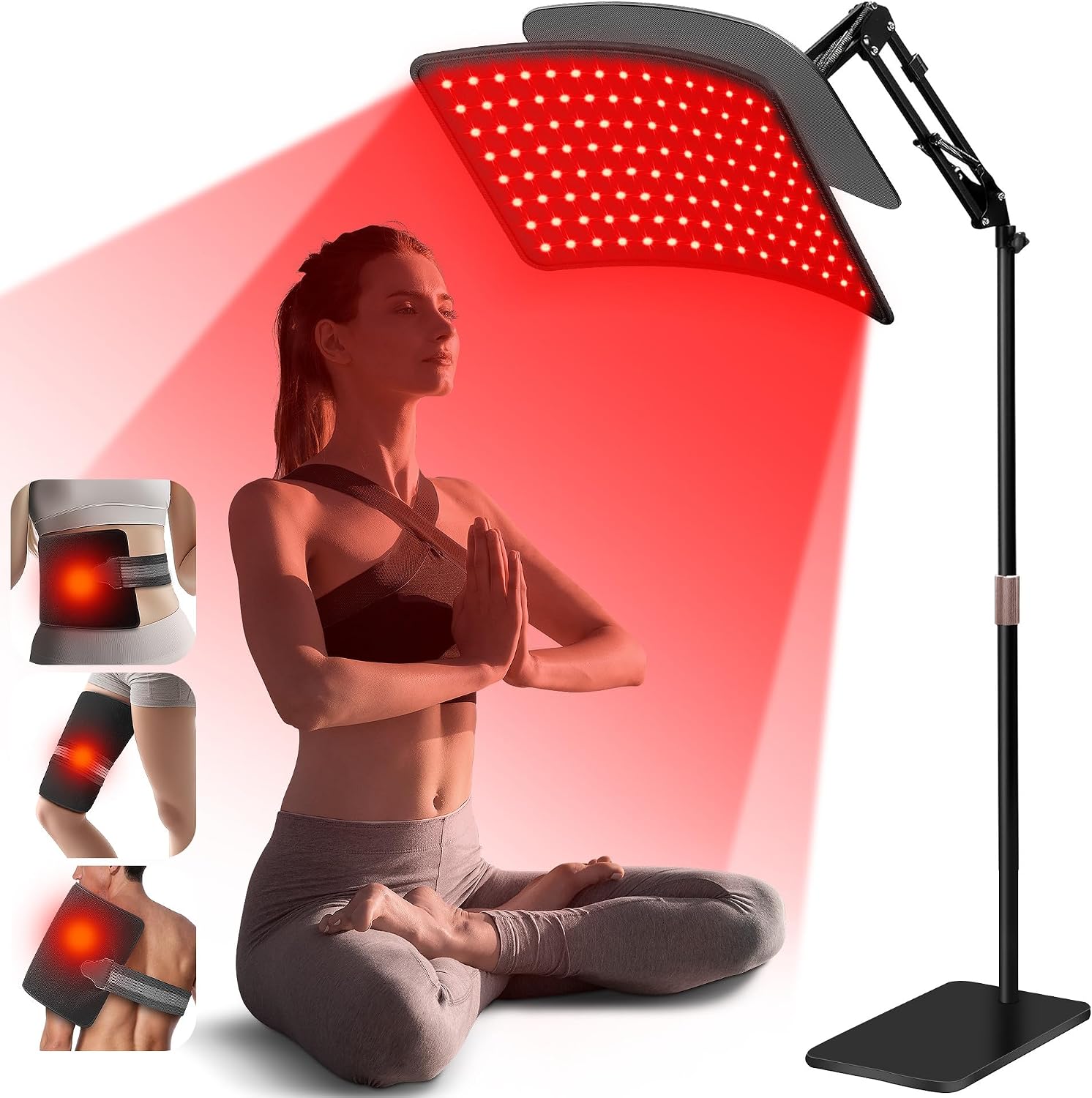 ALMOHADA TERAPÉUTICA INTEO LÁMPARA DE TERAPIA DE LUZ ROJA E INFRARROJA PARA ROSTRO Y CUERPO - 1