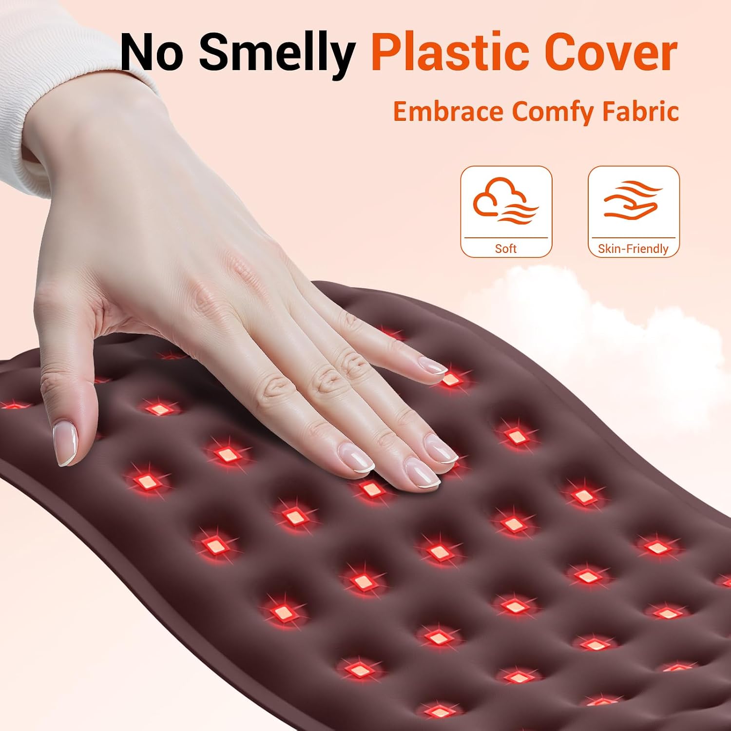 ALMOHADILLA TERAPÉUTICA COMFYTEMP RED LIGHT 14.4'' X 6.1'' 660NM Y 850NM - 4