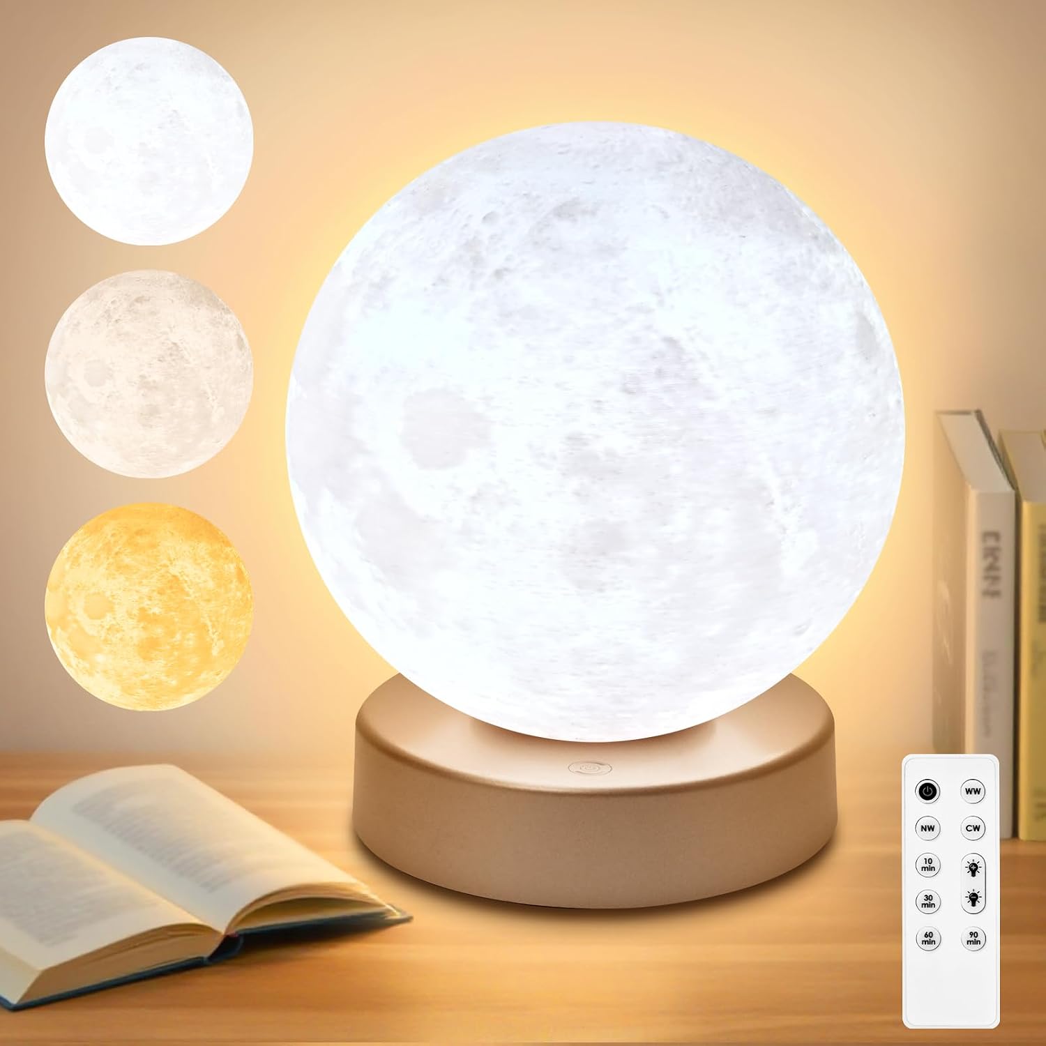 LÁMPARA DE TERAPIA DE LUZ DORAUBIA 10000 LUX CON CONTROL REMOTO Y 3 TEMPERATURAS DE COLOR - 1