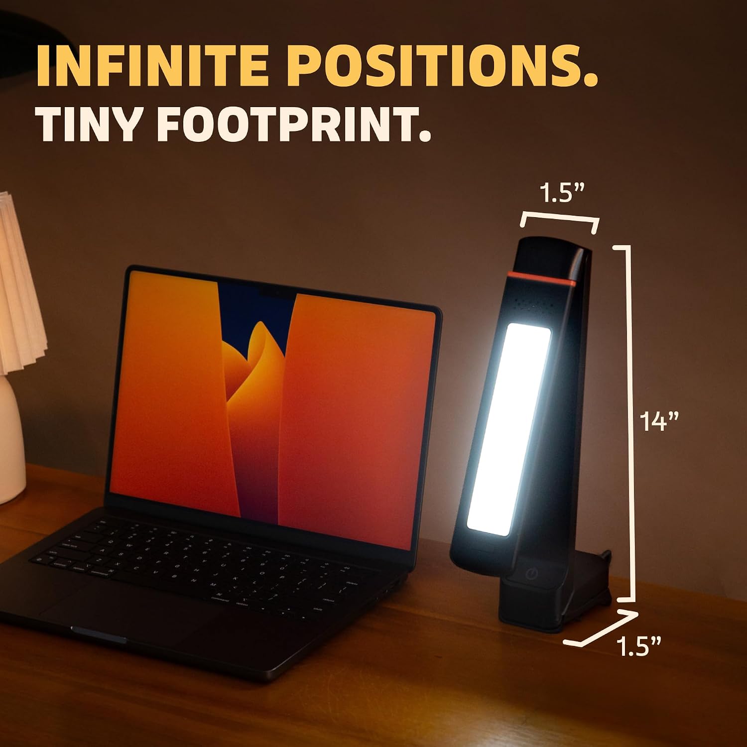 LÁMPARA DE TERAPIA DE LUZ CIRCADIAN OPTICS LUMOS 10,000 LUX - 5