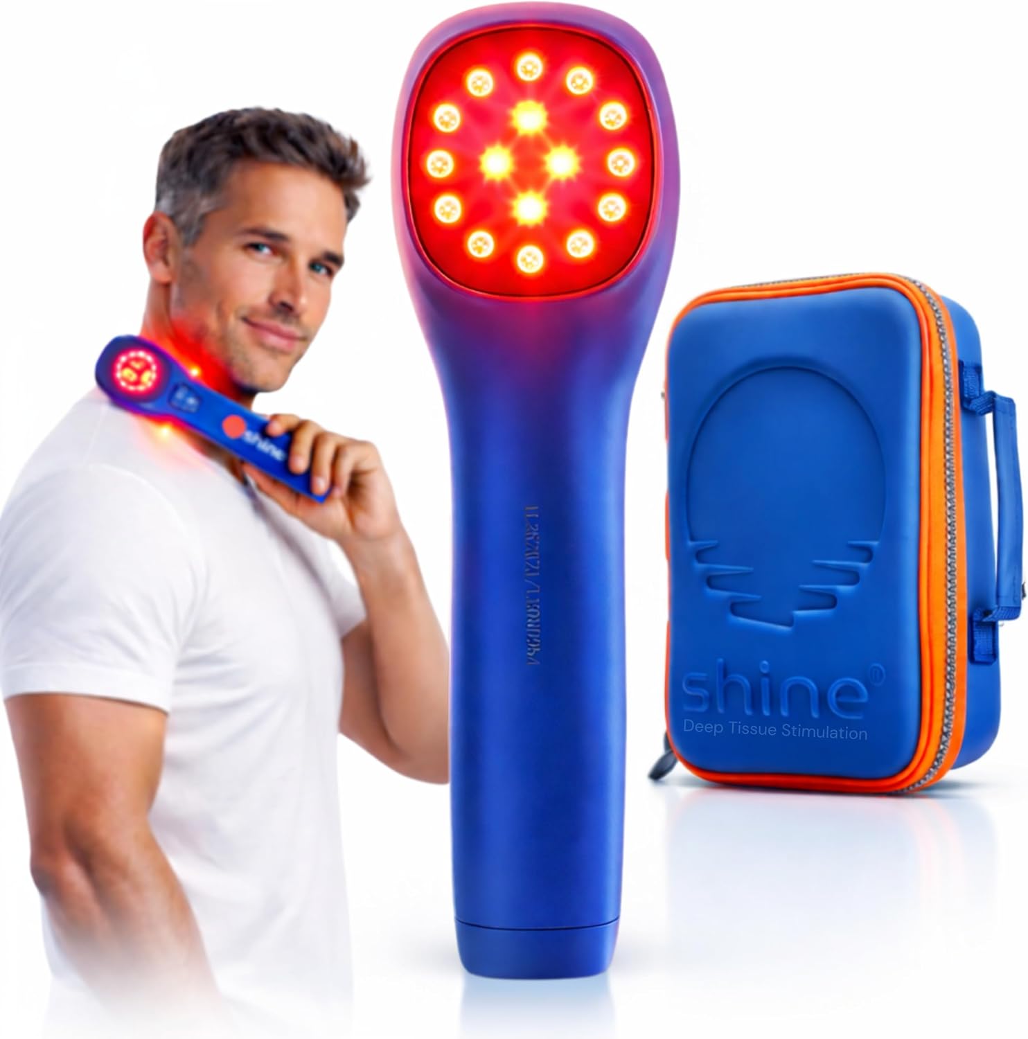 ALMOHADA TERAPÉUTICA SHINE RELIEF CON LUZ LED ROJA E INFRARROJA - 1
