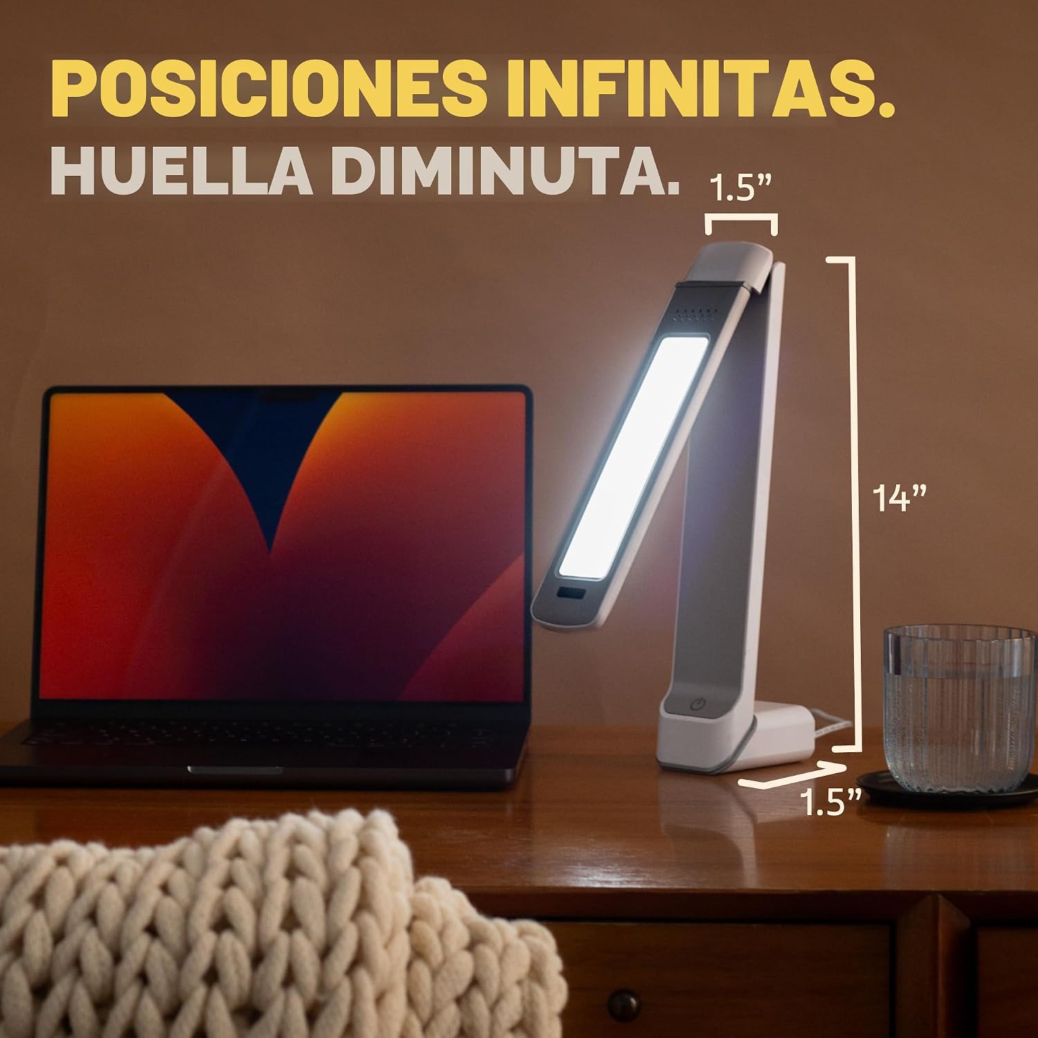 LÁMPARA DE TERAPIA DE LUZ CIRCADIAN OPTICS LUMOS 10,000 LUX - 5