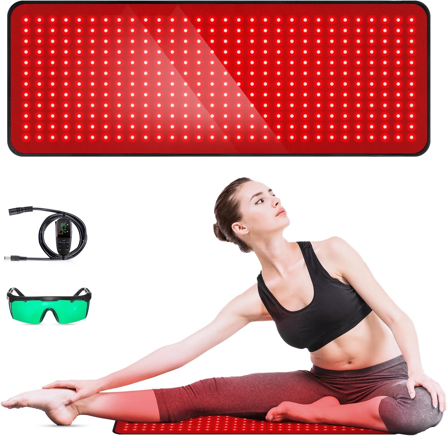 ALMOHADILLA TERAPÉUTICA DE LUZ ROJA GMOWNW 660NM 850NM PARA CUERPO - 1