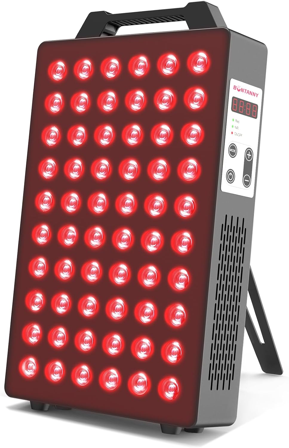 ALMOHADA TERAPÉUTICA BONTANNY BO-300 LUZ ROJA 660NM Y 850NM NEGRO - 1