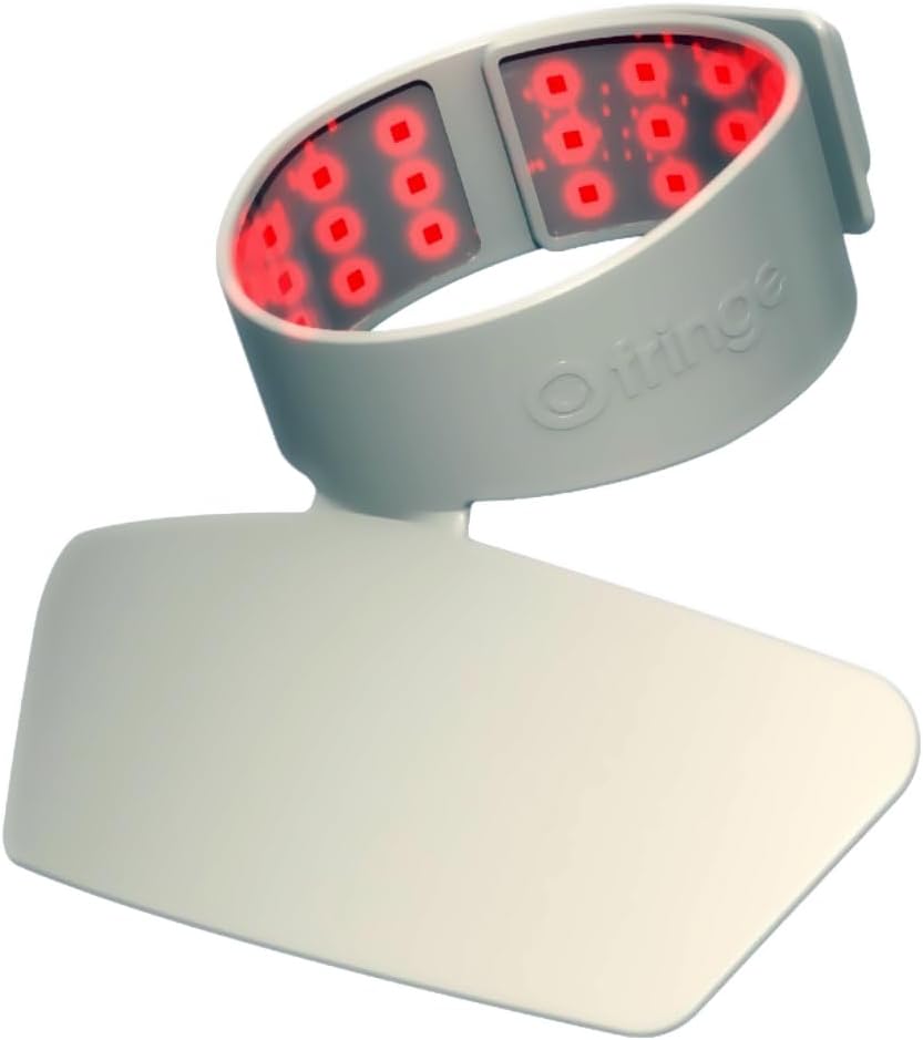 ALMOHADILLA TERAPÉUTICA FRINGE LED PARA CUELLO Y PECHO ROJO CON MODOS DE LUZ INFRARROJA Y AZUL - 4