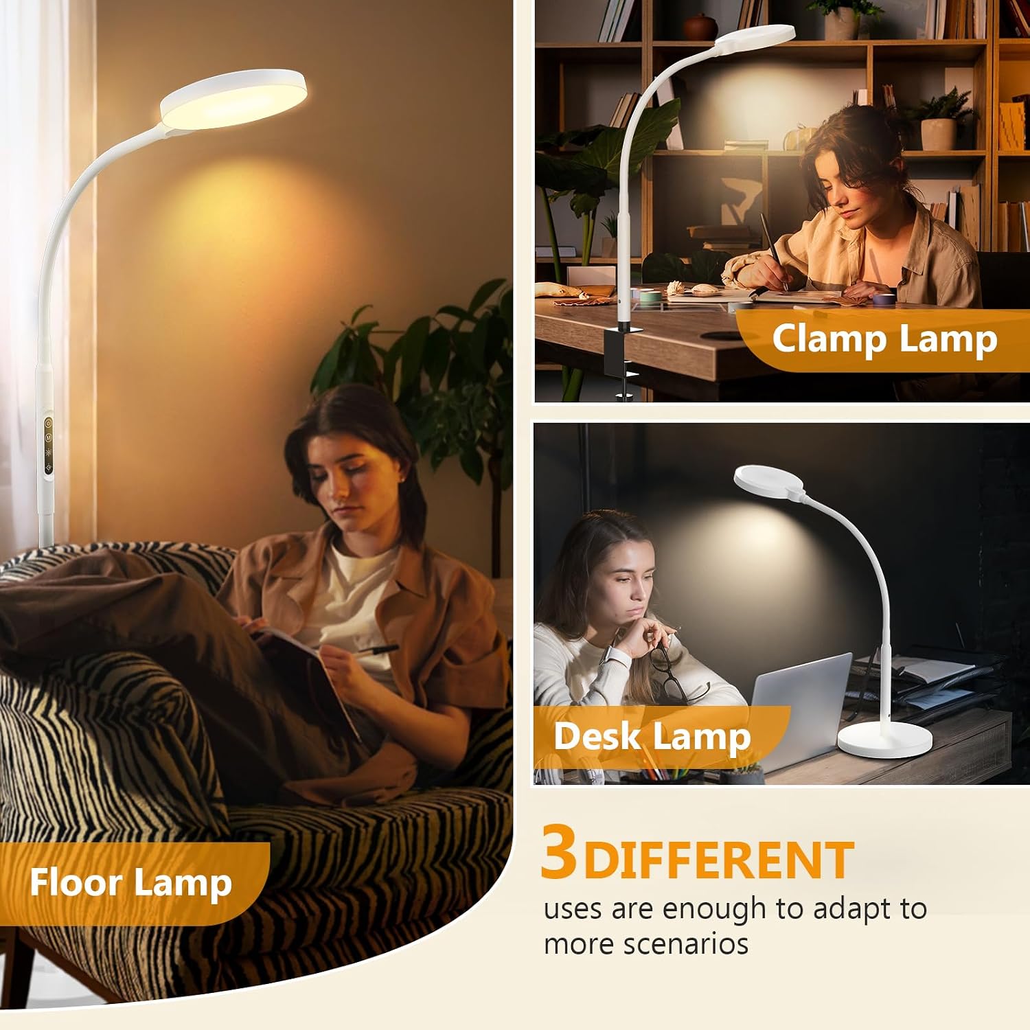 LÁMPARA DE TERAPIA DE LUZ AULAIDIK 11000 LUX 3 EN 1 - 5